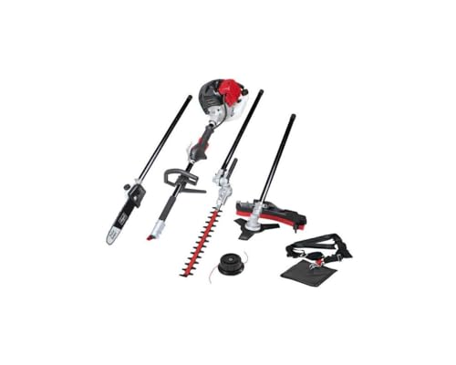 Scheppach 4 in 1 Motorsense 52CC (Freischneider, Hochentaster,...