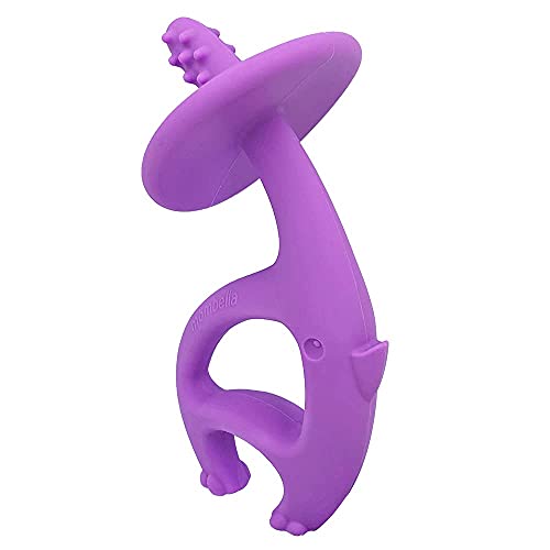Teething Toys for Babies 0-6 Months, Mombella Baby Teether for 6-12 Months. Soft Silicone Baby Chew Toys Baby Shower… - Image 4