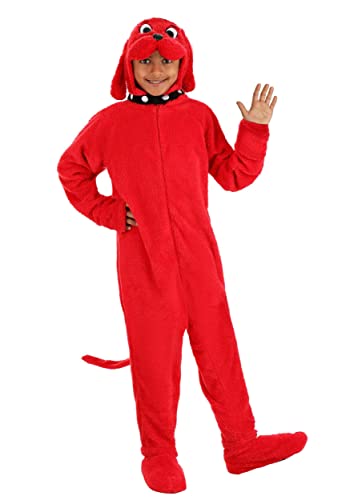 Disfraz infantil de Clifford el Gran Perro Rojo talla Large