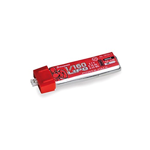 Graupner Power Pack LiPo 1S 160 mAh 3,7 Volt per