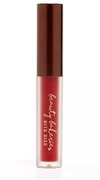 Beauty Bakerie Bitesized Lip Whip Liquid Lipstick for Women, Hydrating Moisturizer Lip Gloss Lip Tint, Long Lasting Waterproof Lip Stain Matte or Metallic, 2.5mL, Mon Cheri