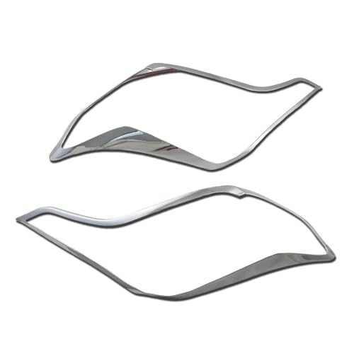Protector cromado de ABS para faros de Toyota Land Cruiser Prado Fj150 antidesgaste