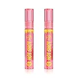 W7 Hot Shot lippenfüllendes Öl im Set – verbessert und repariert den lippenauffüllenden Effekt für vollere Lippen – klare & weiche, natürliche, tägliche Lippenpflege – 2er-Pack