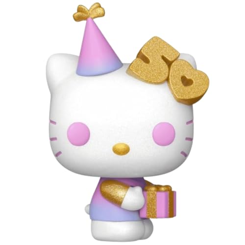 Funko Pop ! Vinyle : Sanrio's Hello Kitty *Glitter* (50e Anniversaire Boutique Exclusive)