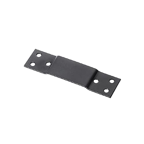 Image of Thicken Stainless Steel Tile Display Hanger Hook Fastener for Tiles Billboards Easels Photo Frames Mirrors (Black U-Shape Corner Bracket)