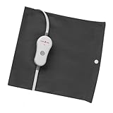 TheraCare Small Size Heating Pad | Moist & Dry Heat | One Heat Setting | Sore Muscles | Soothing Warm Relief | Personal Size 9” x 9” | Safe, Automatic Shut Off