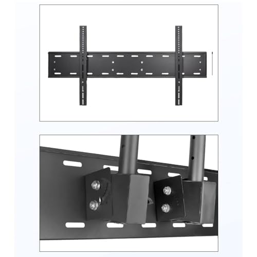 Support TV plafond pour écran 60 à 100 pouces orientable charge 100kg