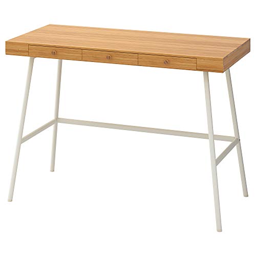 Bureau LILLÅSEN compact en bambou pour optimiser les petits espaces - 2
