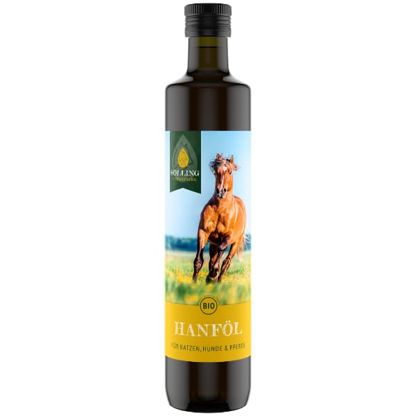 Ölmühle Solling Bio Tiernahrung Hanfsamenöl 500 ml