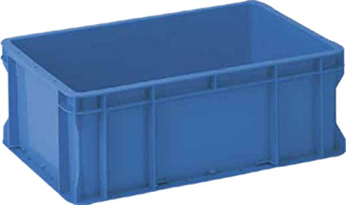 TRUSCO リサイクルコンテナTP型 26L ダークブルー TR-TP342-DB