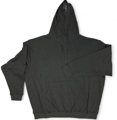 Big and Tall Hoodie Beefy Hooded Sweatshirts in 4 Colors to Size 8X Tall and 10X Big