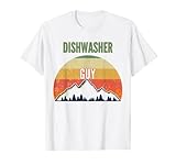 Regalo de lavavajillas para hombres, tipo de lavavajillas Camiseta
