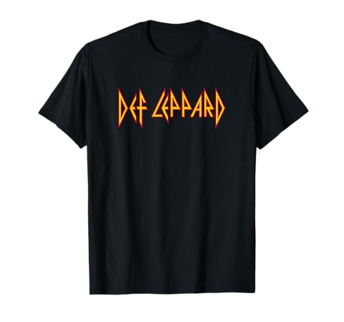 Image of Def Leppard - Classic Logo T-Shirt
