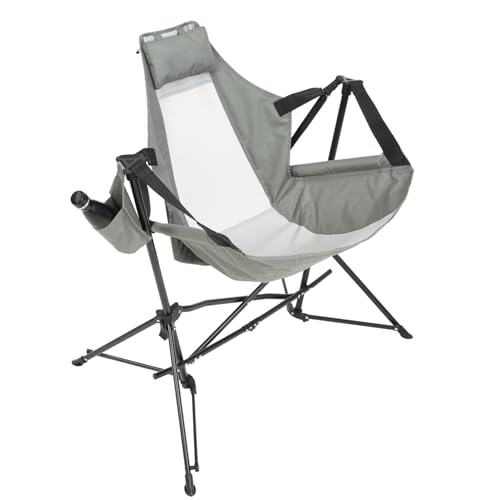 Chaise de camping pliante inclinable pour soulager le dos en extérieur