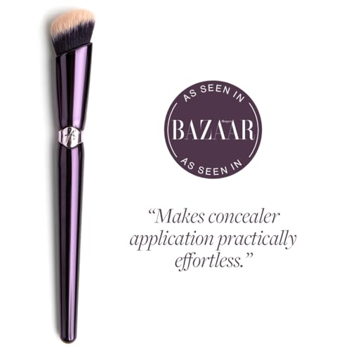 Anisa Beauty Angled Concealer Brush | Precision Application for Cream and Liquid Concealer | Ideal for Under Eye and Targeted Coverage | Soft Dense Vegan Fiber for Professional Blending | Cruelty-Free