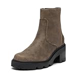 Sorel Women's Joan Now Zip Bootie, Canoe/Black, 7