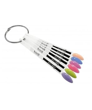 kodi professional Nail Polish COLOR Rubber Base Gel 7ml. (0.24 Fl Oz) HARMONY, OPAL, PASTEL, NATURAL, FRENCH LED/UV Coat Soak Off Original (7ml, Blue)