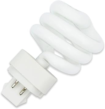 lumenivo TCP 33014M Bulb Replacement 14 watt CFL Coil Light Bulb with GX24Q-3 4 Pin Base - 2700k Warm White - 1 Pack