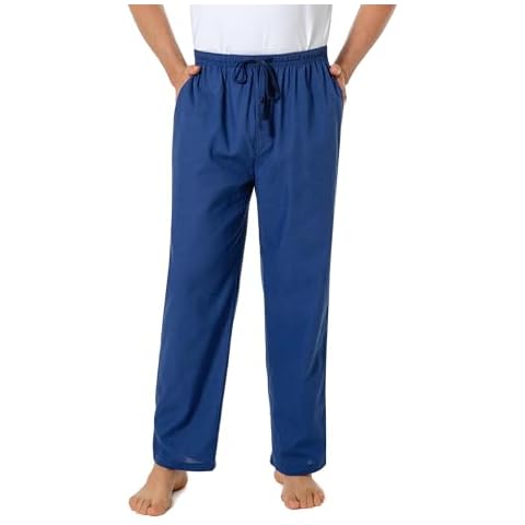 Jveyvth 100% Cotton Plaid Pyjama Pants Cover