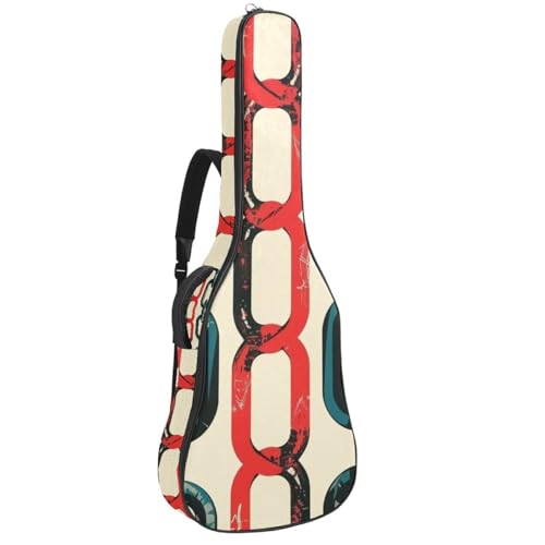 Sac de transport guitare basse idéal pour musiciens nomades et concerts avec double sangle