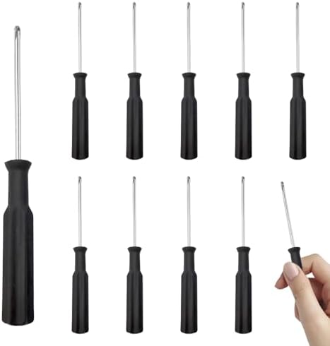 10 PCS Mini Phillips Screwdriver 2 MM Cross Head Screwdrivers wit...