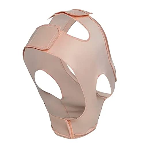 Cinta Facial Modeladora Pos Cirurgica Bege M New Form