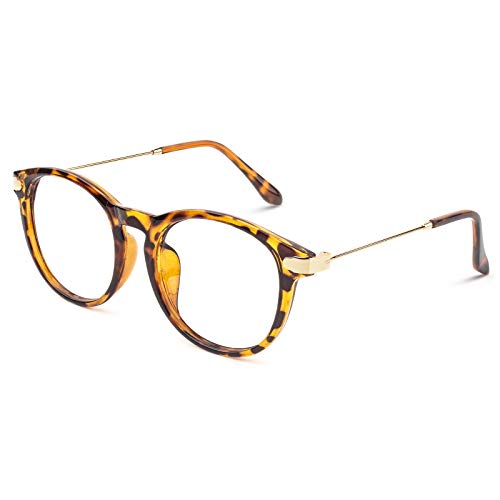 Image of GQUEEN Fake Non Prescription Glasses Clear Lens for Women Men Oversized Frame UV400 Protection, 201581