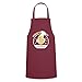 Spreadshirt® Pommes De Terre Cuisine Tablier, bordeaux