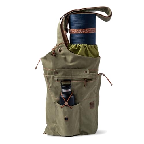 WRASCO Yogamatten-Tasche - Große Canvas-Tasche für Alle...