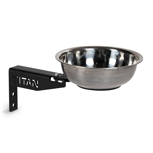 Titan Mounted Rack-Mounted Chalk Bowl Fits T-3 or X-3 Series Power Racks, 14
