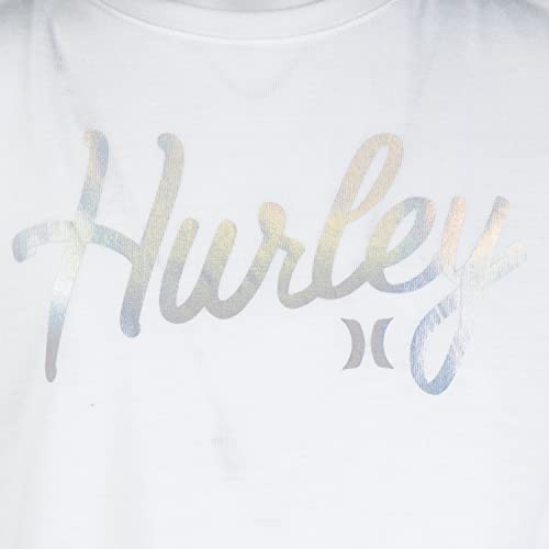 Image of Hurley Girls' Front Tie Graphic T-Shirt
