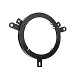 Metra Electronics - Chrysler/Dodge/Jeep 95-Up Spk Adapters 5.25 or 6.5in - Pair (82-6600) Metra Speaker Adaptors, Black