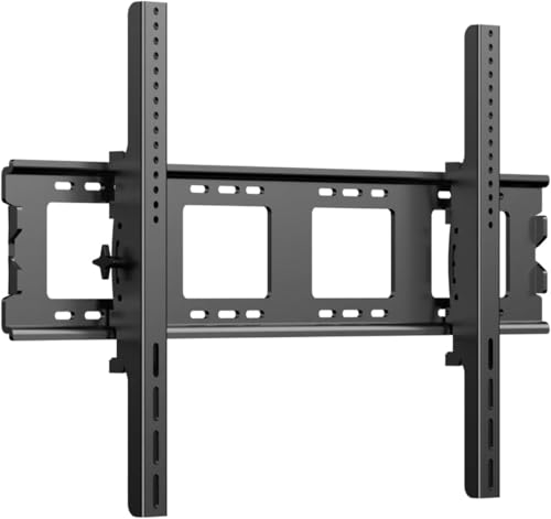 JXMTSPW Soporte de pared para televisores curvos planos de 50 a 120 pulgadas, inclinable para televisores de hasta 120 kg, máx. VESA 900 x 600 mm, 60 65 70 75 80 85 86 100 110 pulgadas