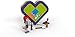 LEGO Friends Mia’s Heart Box 41358 Building Kit (83 Pieces) (Discontinued by Manufacturer)
