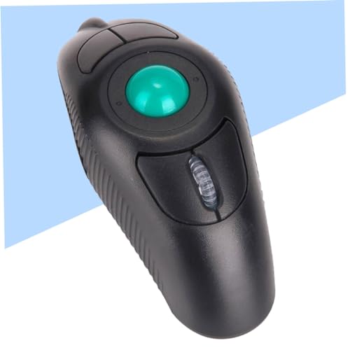 Ratón inalámbrico Lurrose con trackball multifuncional y diseño ergonómico para laptop blanco 4