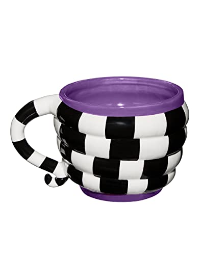 Taza para sopa Beetlejuice con cuchara y diseño Sandworm miniatura 2