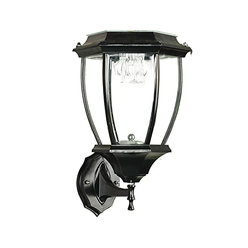 Wall lights solaire LED applique de sécurité étanche jardin allée