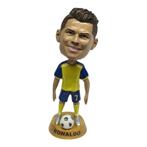 Fabbro Souvenir srl Gongolo Cristiano Ronaldo CR7 de resina altura 20 cm malla...