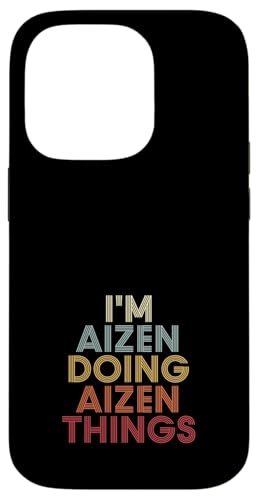 Aizen Name Aizen Personalized Name First Given Case for iPhone 14 Pro