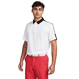 Under Armour Polo de golf Playoff 3.0 Striker pour homme, Blanc., EXG