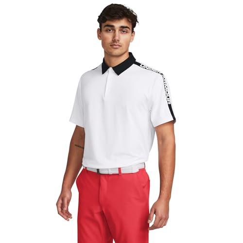 Polo de golf UA Playoff 3.0 Under Armour pour homme coupe ample striker