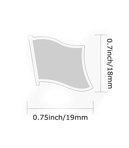 vmcoatdu Country Flag Pin Badge International Travel Brooch Metal Alloy Souvenir Pin for Hat Clothes Backpack