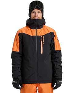 Quiksilver Titano Snow Jacke, Braun, S
