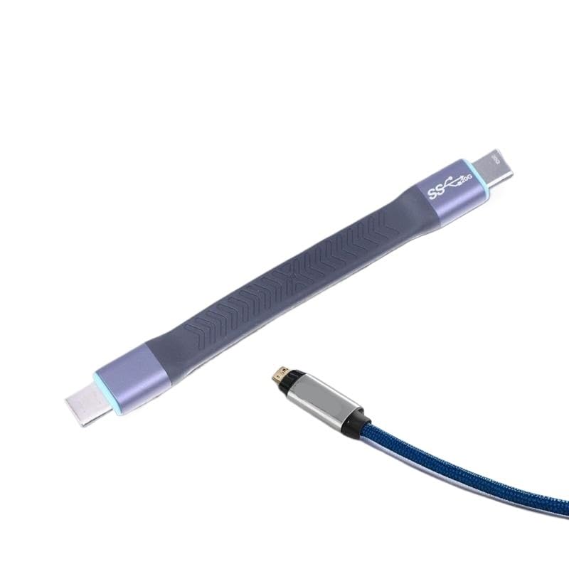 USB 3.2 TPE-c to TPE-c Cable Short Fast High-Speed Data Sync Cable(A2)