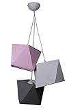 Material: Gestell: Metall, Lampenschirm: Kunststoff