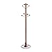 Safco Modern Coat Rack Color: Cherry