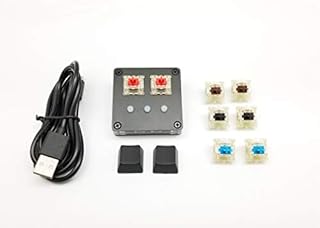 NONO Pro-Version Keypad compatible with OSU! Rhythm Games Keypad (with 4 Pairs Cherry MX Speed Switch)