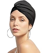 Schwimmkappe Damen Turban Badekappe Ohrenschutz Badehaube rutschfest Swimming Cap Retro Schwimmha...