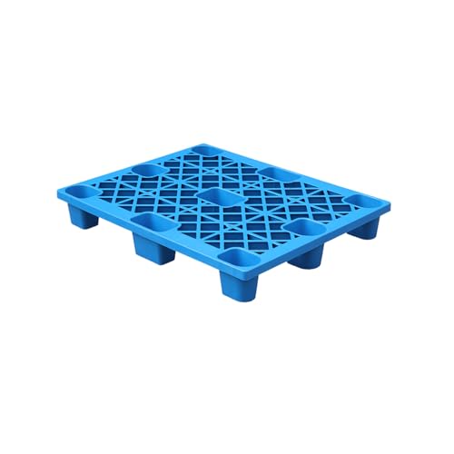 樹脂パレット プラスチックパレット PE製 グリッド 高温および低温耐性 カビ防止 防湿 防水 通気 収納ラック フォークリフト ハンドリフト保管室 ガレージ 倉庫 冷凍庫 スーパーマーケットに適する 業務用 屋外/屋内 100*80*14cm