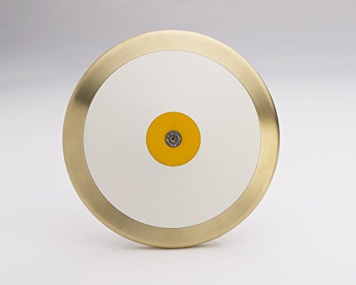 Five Star World Class high Spin high School Teens Professional Level 84.5% Brass Rim Weight 1.6 Kilo Track & Field Discus. Individually Hand Made Excellence.
